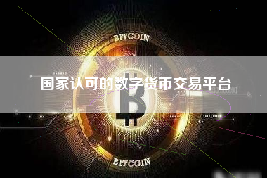 国家认可的数字货币交易平台